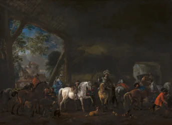 The Arrival at the Stable