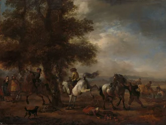 The Bucking Grey, circa 1660-1665