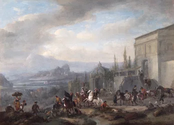 The Departure Of A Hawking Party, after c.1650