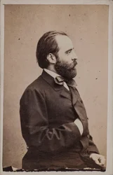 Portrait of the conductor and composer Angelo Mariani 1821-1873