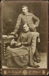 Portrait of Mette and Paul Gauguin