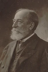 Portrait of the composer Camille Saint-Saëns, 1910