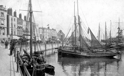 The Inner Harbour at Ramsgate, Kent, Early 20th Century
