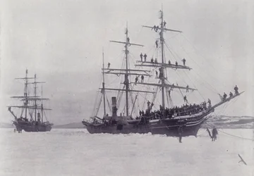 Canada: Sealing Steamers in the Ice