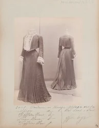 Album Page: House of Worth, Costume