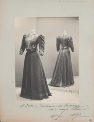 Album Page: House of Worth, Costume