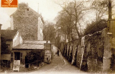 St Vincent Street, Montmartre, Paris, c. 1900