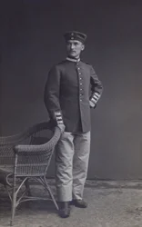 Portrait of a German army soldier
