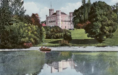 Berg Castle at Lake Starnberg