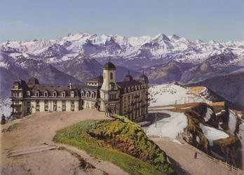 Rigi Kulm and the Bernese Alps