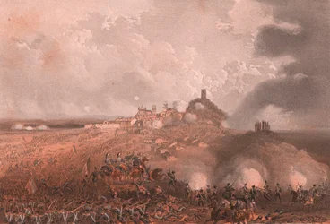 Attack by French at Solferino, Lombardy