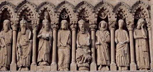 Frieze with Old Testament characters, Cathedral of Santa Maria, Castile and Leon, Spain