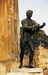 Statue of god Apollo, Pompeii (UNESCO World Heritage List)