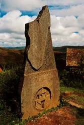 Stele Depicting Madagascar, Ambohimanga, Madagascar