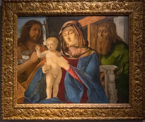 Madonna with Child and St John the Baptist and St Andrew