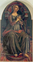 Hope, from a series of panels depicting the Virtues designed for the Council Chamber of the Merchant