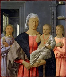 Madonna di Senigallia or Madonna and Child with Two Angels