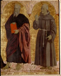 Polyptych of Mercy: The Virgin of Mercy, Surrounded by Saints (detail)
