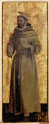 Polyptych of Mercy: the Virgin of Mercy, surrounded by saints (detail)
