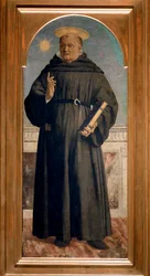 Polyptych of Saint Augustine: Saint Nicholas of Tolentino