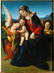 Madonna and Child with Angels