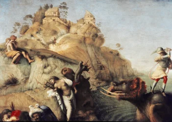 Perseus Freeing Andromeda (detail)