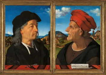 Portraits of Giuliano and Francesco Giamberti da Sangallo