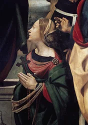 Saint Margarita of Antioch (detail)
