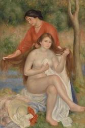 Bather and Maid