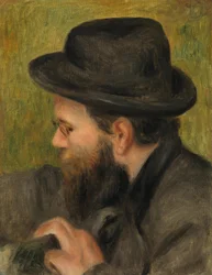 Portrait of Monsieur Bernard in Profile