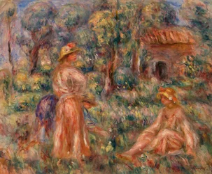 Girls in a Landscape