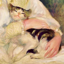 Julie Manet, also called The Child with the Cat