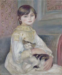 Julie Manet, also called the Child with the Cat