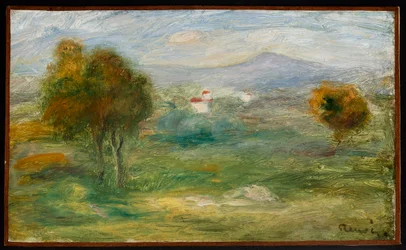 Landscape with Houses in Cagnes-sur-Mer