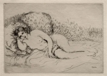 Nude Woman Reclining