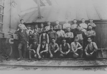 Charles Link and Henry Clay Men