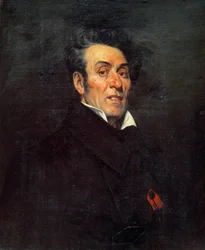 Portrait of Alphonse de Lamartine