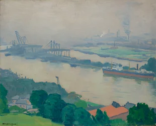 The Seine at Croisset near Rouen