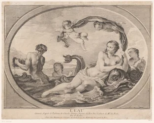 Allegorical Representation with Amphitrite (Water, The Four Elements)