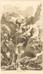 Satyr, Nymph and River God