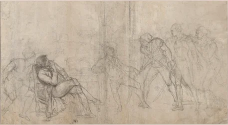 Elizabeth Cazotte Rescues Her Father from the Death Sentence at the Prison