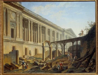 Degagement of the Louvre Colonnade