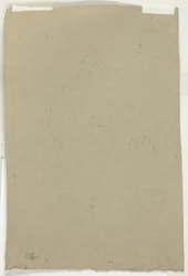 Sketch of Treetops and Figure