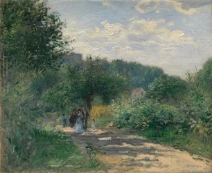 A Road in Louveciennes
