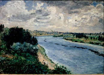 Barges on the Seine