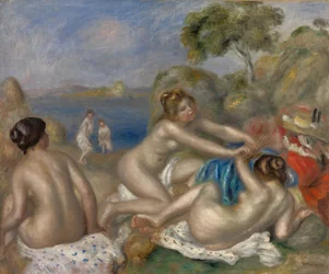 Bathers Playing with a Crab, c.1897