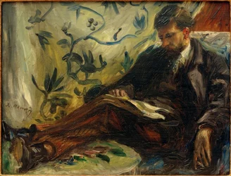 Portrait of Edmond Maître on the Sofa