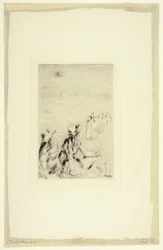 Children on the Beach, Berneval