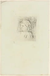 Claude Renoir Turned Three-Quarters to the Left