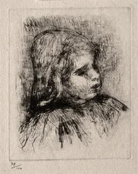 Claude Renoir, Three-Quarters to the Right